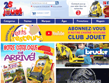 Tablet Screenshot of clubjouet.com